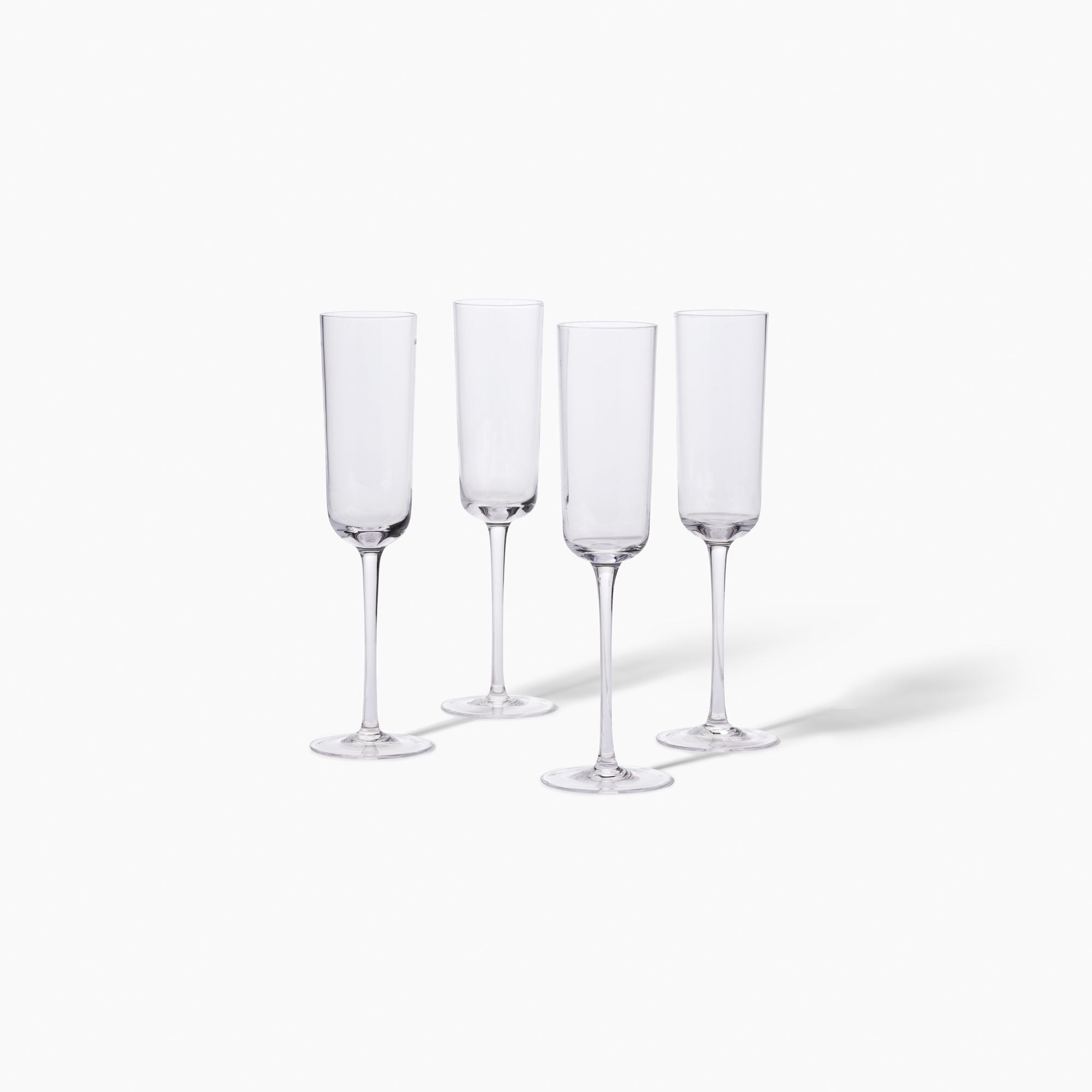 Flute Glass - Set of 4